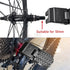 TOBWOLF 2PCS E-Bike U Slot Rear Pedals, 10MM / 14MM Aluminum Bicycle Foot Pegs for Mountain Bikes