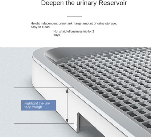 Generic Toilet Training Tray, Non Slip Anti Splash Leakproof Puppy Pee Pad, Indoor Outdoor Dog Potty Solution, for Home