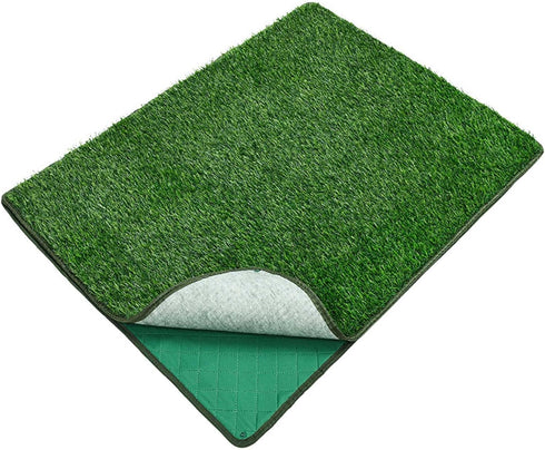 Shurhome Realistic Artificial Turfs Dog Potty Grass Pad Machine Washable Dog Potty Pad