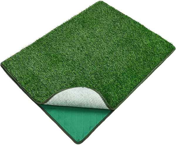 Shurhome Realistic Artificial Turfs Dog Potty Grass Pad Machine Washable Dog Potty Pad