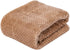 DW-Mocha Fuzzy Dog, Cat & Pet Blanket, Warm Plush Fleece Receiving Blanket for Dog Bed, 24" x 32"