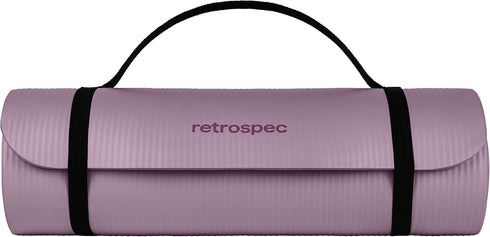 Retrospec Solana 1 Inch Yoga Mat for Home and Studio Use