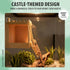 BrightRow Hermit Crab Climbing Wall Foraging Cave Hermit Crab Accessories Climbing Toy Viewing Moist Hideaway Tank