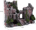 Large Fish Tank Decorations Castle Aquarium Decorations Large Resin Coral Castle Ornaments Fish House Breed Tank Decor for Marine Betta Fish Tank Landscape