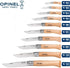 Opinel No.08 Stainless Steel Folding Knife with Beechwood Handle by Opinel