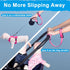PetBonus Short Dog Leash, Reflective Design with Adjustable Soft Padded Handle for Retractable Leash, Pink 1 Pack