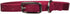 Hamilton Adjustable Nylon Dog Collar, Wine, 3/8" x 7-12"