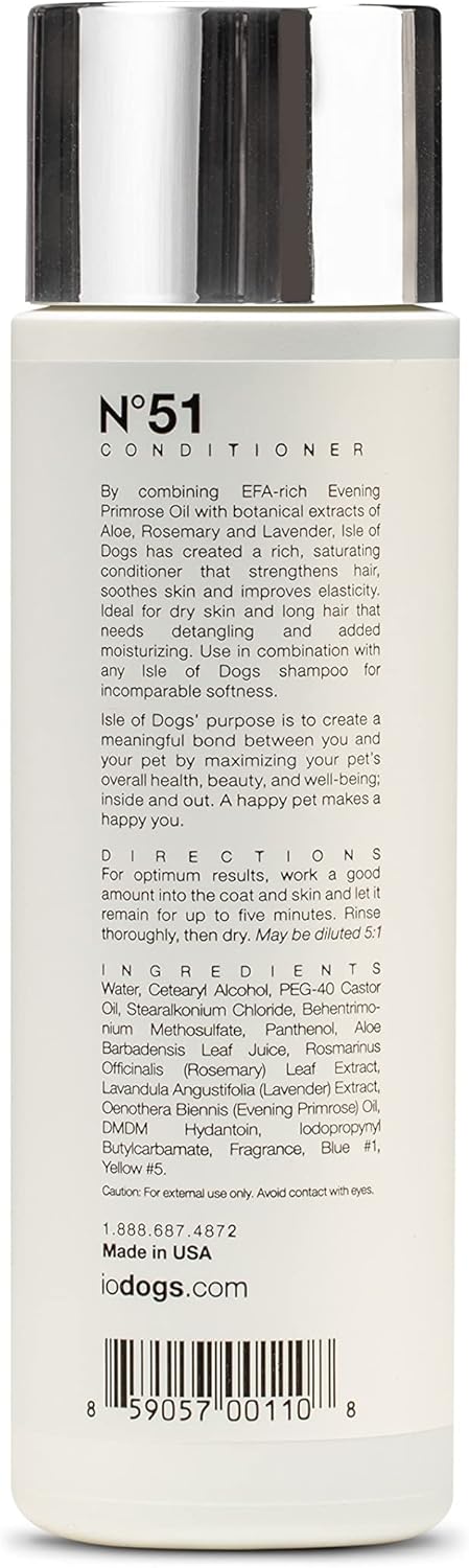 Isle of Dogs Coature No. 51 Heavy Management Dog Conditioner, 8.4 oz, for Damaged Hair