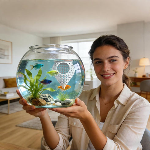 Generic Betta Bed,Floating Cone Shaped Aquarium Decor,Betta Fish Tank Resting Spot Cave - for Breeding Play Feeding