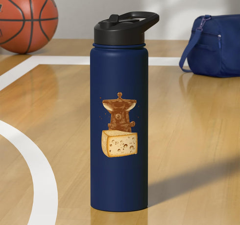 Nostalgic Artwork For Coffee And Cheese Lovers Vintage Coffee Grinder Cheese Illustration Vintage Kitchen Stainless