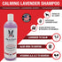 17 oz Warren London Calming Lavender Dog Shampoo | Softening Aloe Vera & Essential Oils for Dogs | Leaves Coat Silky