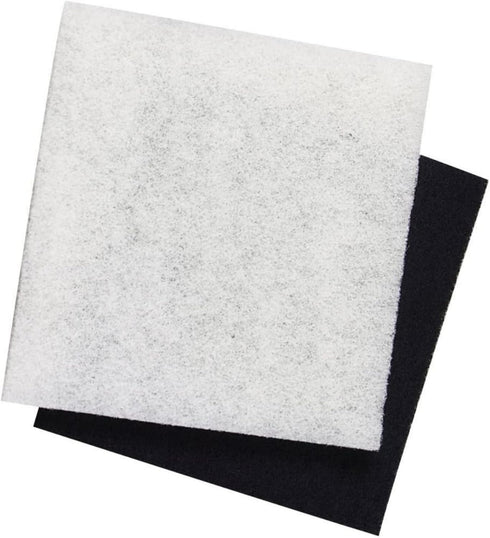 3 Pack Danner Carbon and Coarse Pad Replacement Filters, 3 Carbon and 3 Coarse Total