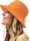 Waterproof Bucket Hat for Men Women, Packable Wide Brim Rain Hat, UV Protection Summer Beach Fishing Hiking