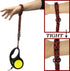 Hands Free Adjustable Wrist Strap for Dog Leash, Security Strap for Retractable Leashes, Red