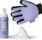 Pretty Kitty Waterless Cat Dry Shampoo with Grooming Glove No Rinse, Lick-Safe,