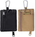 Tactical Keychain Pouch - Military Mini Size EDC Pocket Organizer as Coin Purse ID Card Holder