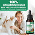 Hemp Oil for Dogs Cats, Pure Drops for Pain Anxiety Relief, Joint Support, Skin Health, Omega 3-6-9 Fatty Acids