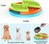 3 (2pcs) Slow Feeder Dog Bowl Layers, Reduces Boredom and Anxiety, Food Puzzle Feeder, Non-Slip Interactive Puzzle Game