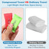 Meyeyaia 140 Pack 11x 7.87inch Disposable Compressed Face Towels for Travel - Portable Compressed Towel Tablets
