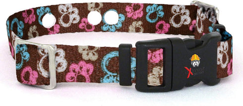 Brown Paws Large Replacement Dog Collar Strap for Invisible Fence Collars and Other Electric Dog Fence Brands