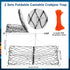 2 Set Windyun Foldable Crab Trap with Bait Clip and Orange Braided Line Crab Trap Crabjaw Crab Snare Crab Nets