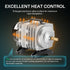 VIVOSUN Commercial Air Pump, 634GPH, 25W, 40L/min, 6 Outlet for Aquarium & Hydroponic Systems