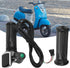 VGEBY Electric Bicycle Five-Star Turn Handle, LCD Screen Power Display with Switch for Throttle Handle