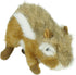 Wildlife Chipmunk Plush Dog Toy with Double Squeakers