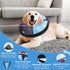 SCENEREAL Dog Cone Alternative, Soft Recovery Donut Collar for Medium Large Dogs, Inflatable Adjustable E-Collars