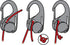 Nite Ize CamJam XT Aluminum Rope Tightener, Versatile Tie Down Cam Mechanism with Carabiner Clip
