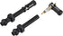 Granite Juicy Nipple Valve Cap with Valve Core Removing Function, Durable Alloy Bike Tire Dust Covers, Black