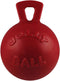 Jolly Pets 6-Inch Tug-n-Toss Dog Toy, Red (406 RD), Medium