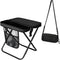 ABUUL Portable Collapsible Stool - Folding Chair with Storage Pouch, Convertible Satchel for