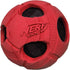 Nerf Dog 1484 Red Rubber Wrapped Bash Tennis Ball Squeak Toy, Medium