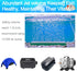 4 Inch Aquarium Air Stone Bar - 5 Pcs Bubble Release Airstones for Fish Tank Oxygenation