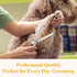 JASON 7.5" 18-Teeth Chunkers Shears for Dogs Cats Grooming, Texturizing Blending Scissor, Sharp Gold Shear