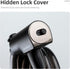 ROCKRBOS Bike Cable Lock with 2 Keys & 1 Mount Bracket, ABS Lock Shell for Bike/Gate/Scooter