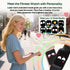 FITVII 24/7 Counter, IP68 Slim Fitness Trackers, Fitness Watch with Heart Rate, Blood Pressure, Blood Oxygen, Stress