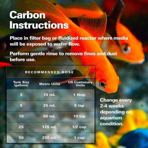 Kolar Labs Crystal Cal Activated Carbon – Large Jar, Activated Charcoal for Aquariums