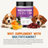 24-in-1 200 Omega-3 Immune Dog Vitamins and Supplements Ct Dogs Multivitamin Chewable Contain Chondroitin Probiotics