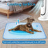 ULIGOTA Dog Cooling Mat, Breathable Washable Pet Cooling Pad for Crate, Kennel, Sofa with Non-Slip Bottom