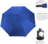 Large UV Protection Golf Umbrella, Windproof Rain/Sun, 54/62/68 Inch