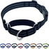 Martingale Dog Collars - Heavy Duty Nylon Reflective Collar with Quick Release Buckle for Dogs (Black, Extra Small)