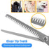 Pet Grooming Kit with Shedding Slicker Brush, Bath Massage for Rabbit, Puppy, Kitten, Includes Combs and Brushes
