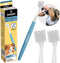 Jasper Macrobrush 360, Dog Toothbrush for Medium to Large Dogs, Soft-Bristled Dog
