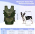 YUDODO Pet Dog Front Carrier - Adjustable Easy-Fit Backpack for Small Medium Dogs, Cats, and Rabbits (M, Army Green)