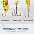 THKFISH Ice Fishing Lures and Jigs Kit, 14/26/40PCS, Walleye Crappie Panfish Pike Fishing Gear