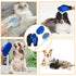 GJEASE Cat Grooming Glove Brush, Self-Cleaning Slicker Pet Brush for Short and Long Haired Pets, Dog Bath Brush