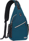 MOSISO Sling Backpack, Multipurpose Crossbody Shoulder Bag, Travel Hiking Daypack