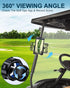 Golf Cart Phone Holder Mount - Magnetic with Vibration Dampener for EZGO/Club Car/Yamaha/ICON/Zone